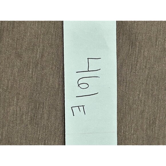 Susan Lawrence Brown Ruched Sleeve Top With Floral Accent Top Size Large - Picture 8 of 8